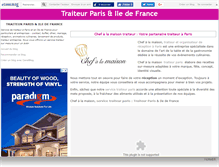 Tablet Screenshot of paristraiteur.canalblog.com