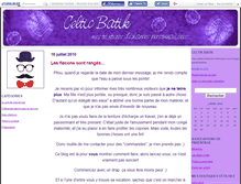 Tablet Screenshot of celtikbatik.canalblog.com