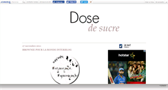 Desktop Screenshot of dosedesucre.canalblog.com