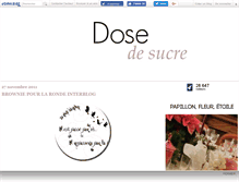 Tablet Screenshot of dosedesucre.canalblog.com