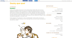 Desktop Screenshot of deukyquequoi.canalblog.com