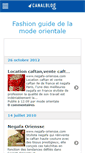 Mobile Screenshot of modeorientale.canalblog.com