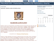 Tablet Screenshot of palmistry.canalblog.com