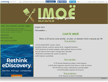 Tablet Screenshot of imoerestaurant.canalblog.com