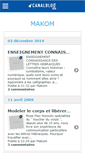 Mobile Screenshot of makom.canalblog.com
