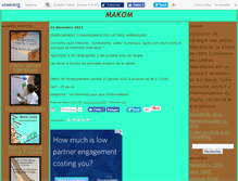Tablet Screenshot of makom.canalblog.com