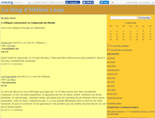 Tablet Screenshot of heleneloup.canalblog.com