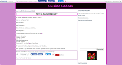 Desktop Screenshot of cuisinecadeau.canalblog.com