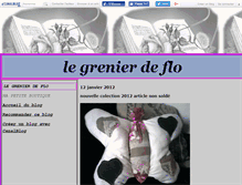 Tablet Screenshot of grenierdeflo.canalblog.com