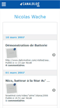 Mobile Screenshot of nicobatteurfou.canalblog.com