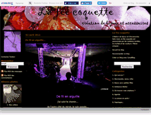 Tablet Screenshot of lafeecoquette.canalblog.com