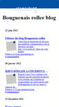 Mobile Screenshot of bouguenaisroller.canalblog.com