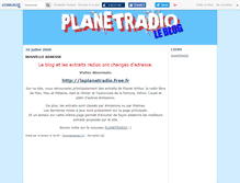 Tablet Screenshot of planetradio.canalblog.com