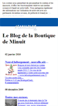 Mobile Screenshot of boutiquedeminuit.canalblog.com