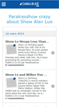 Mobile Screenshot of crazyaboutshow.canalblog.com