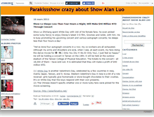 Tablet Screenshot of crazyaboutshow.canalblog.com