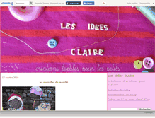 Tablet Screenshot of idclaire.canalblog.com