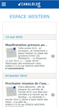 Mobile Screenshot of espacewestern.canalblog.com