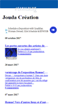Mobile Screenshot of joudacreation.canalblog.com