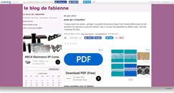 Desktop Screenshot of fabye.canalblog.com