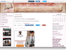 Tablet Screenshot of lirearlac.canalblog.com