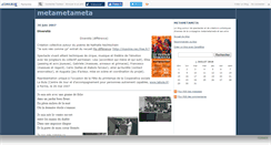 Desktop Screenshot of metametameta.canalblog.com