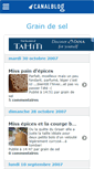 Mobile Screenshot of graindesel.canalblog.com