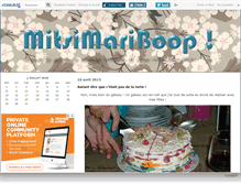 Tablet Screenshot of mitsimariboop.canalblog.com