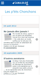 Mobile Screenshot of chonland.canalblog.com