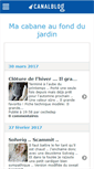 Mobile Screenshot of ceciledeplechin.canalblog.com