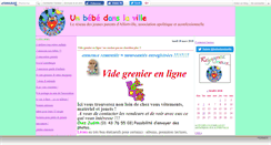 Desktop Screenshot of bebedanslaville.canalblog.com