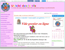 Tablet Screenshot of bebedanslaville.canalblog.com