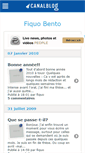 Mobile Screenshot of fiquobento.canalblog.com