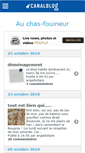Mobile Screenshot of chasfouineur.canalblog.com