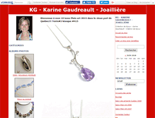 Tablet Screenshot of karinegaudreault.canalblog.com