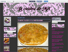 Tablet Screenshot of lacuisinedemel.canalblog.com