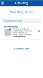 Mobile Screenshot of monbeaujardin.canalblog.com
