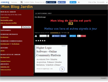 Tablet Screenshot of monbeaujardin.canalblog.com