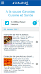 Mobile Screenshot of alasaucegavotte.canalblog.com
