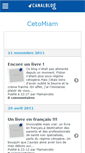Mobile Screenshot of cetomiam.canalblog.com