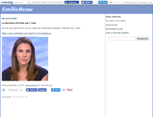 Tablet Screenshot of emiliebesse.canalblog.com