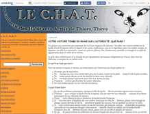 Tablet Screenshot of lechatdethiers.canalblog.com