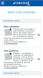 Mobile Screenshot of dansnoscuisines.canalblog.com