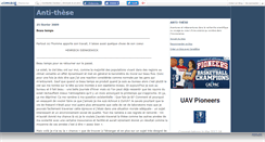Desktop Screenshot of antithese.canalblog.com