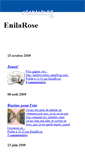 Mobile Screenshot of enilarose.canalblog.com