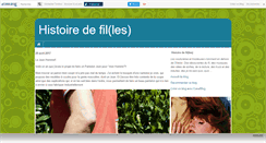 Desktop Screenshot of lesfillesdufil.canalblog.com