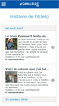Mobile Screenshot of lesfillesdufil.canalblog.com