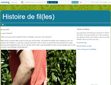 Tablet Screenshot of lesfillesdufil.canalblog.com