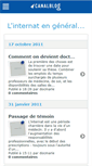 Mobile Screenshot of jeunedocge.canalblog.com