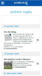 Mobile Screenshot of poitiersrugby.canalblog.com